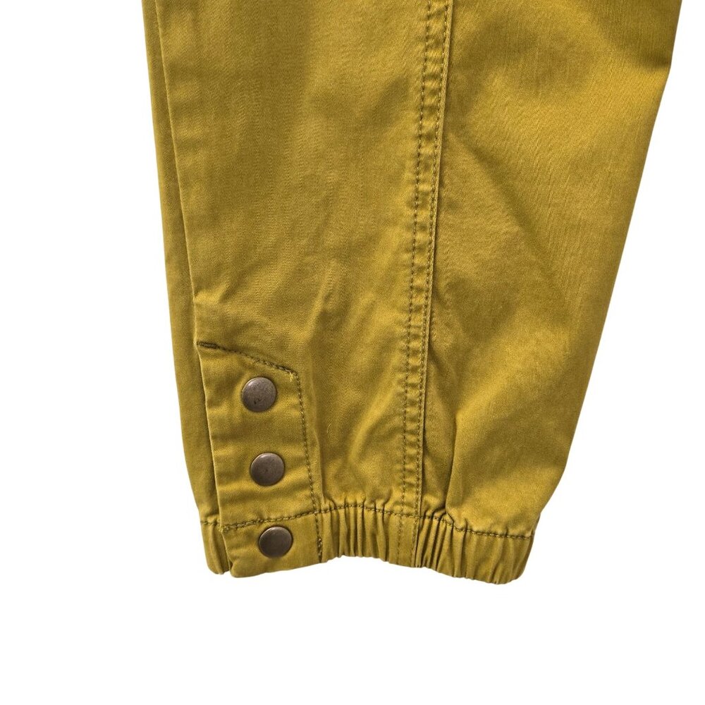 Cabi Tracker Marigold Yellow Jogger Pants Size 10 - Picture 6 of 7